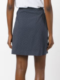 polka dot print skirt