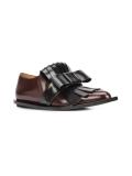 fringed loafers