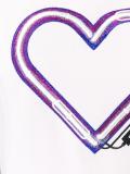 heart logo T-shirt dress 