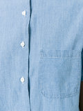 collarless shirt 