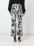 floral print trousers