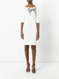 sequin bow dress