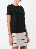 frill detail T-shirt