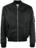 logo bomber jacket