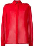 shoulder slit shirt