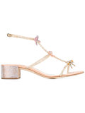 bow embellished sandals