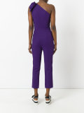 one shoulder cropped jumpsuit