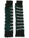 fingerless knit gloves