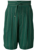 striped bermuda shorts