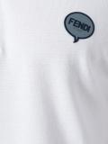 striped collar polo shirt