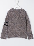 striped sleeve jumper