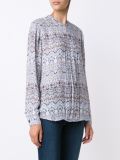 printed blouse