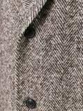 herringbone mid coat