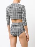 plaid bikini