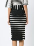 striped skirt