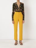 mid-rise tailored trousers