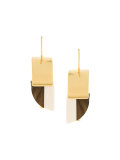 wooden detail earrings