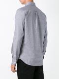jacquard button down shirt