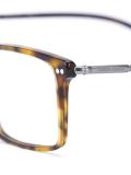 tortoiseshell square glasses