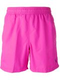 embroidered logo swim shorts