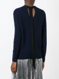open back detailing jumper