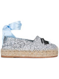 high shine espadrilles 