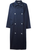 draped collar coat