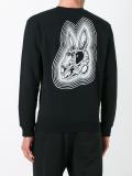 bunny print sweatshirt