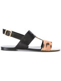 leopard 'Nina' sandals