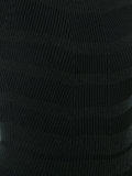 ribbed knit fitted dress
