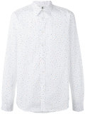 polka dot print shirt