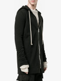 long hooded sweatshirt