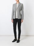 three button fitted jacket