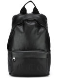 logo embossed backpack