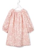 devoré floral dress