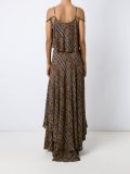 printed maxi dress