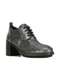 metallic lace-up shoes 