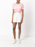 logo cropped T-shirt 
