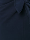 knot detail pencil skirt