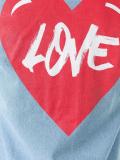 'Love' denim shirt