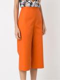 high-waisted culottes