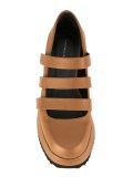 leather platform pumps