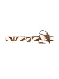 zebra-effect pocket belt