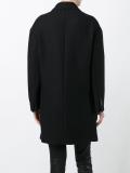 oversize double-breasted coat