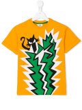 cat print T-shirt 