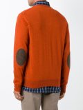 elbow patch jumper