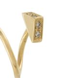 'Ari' twirl diamond earring