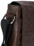 logo embossed crossbody bag 