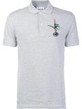 Lacoste x Jean-Paul Goude标志印花polo衫