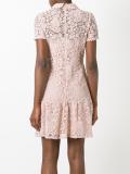 macramé mini dress